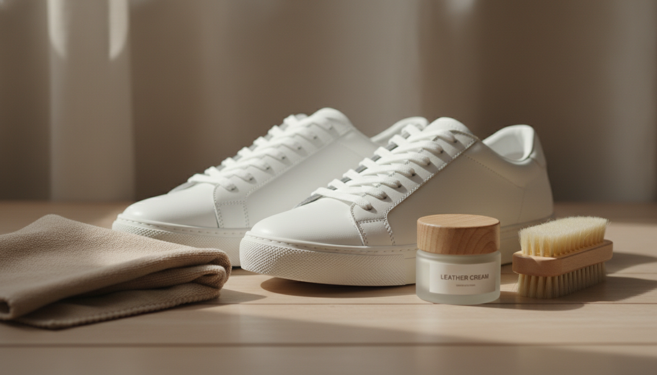 Nettoyer ses sneakers en cuir : la méthode qui marche vraiment
