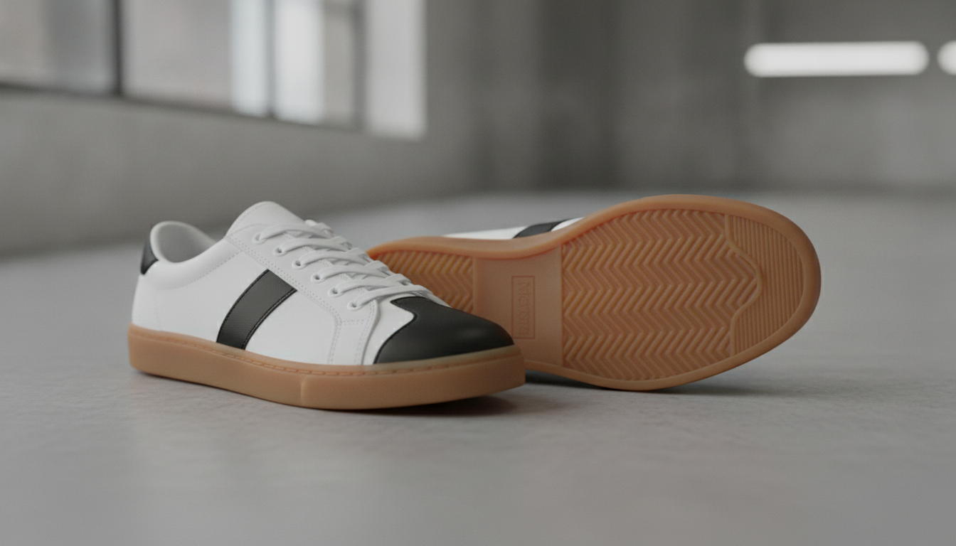 Détail T-toe et semelle d'une Adidas Samba OG pour guide d'authentification 2026