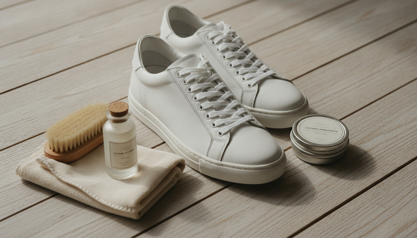 Nettoyer ses sneakers en cuir : la méthode complète 2026