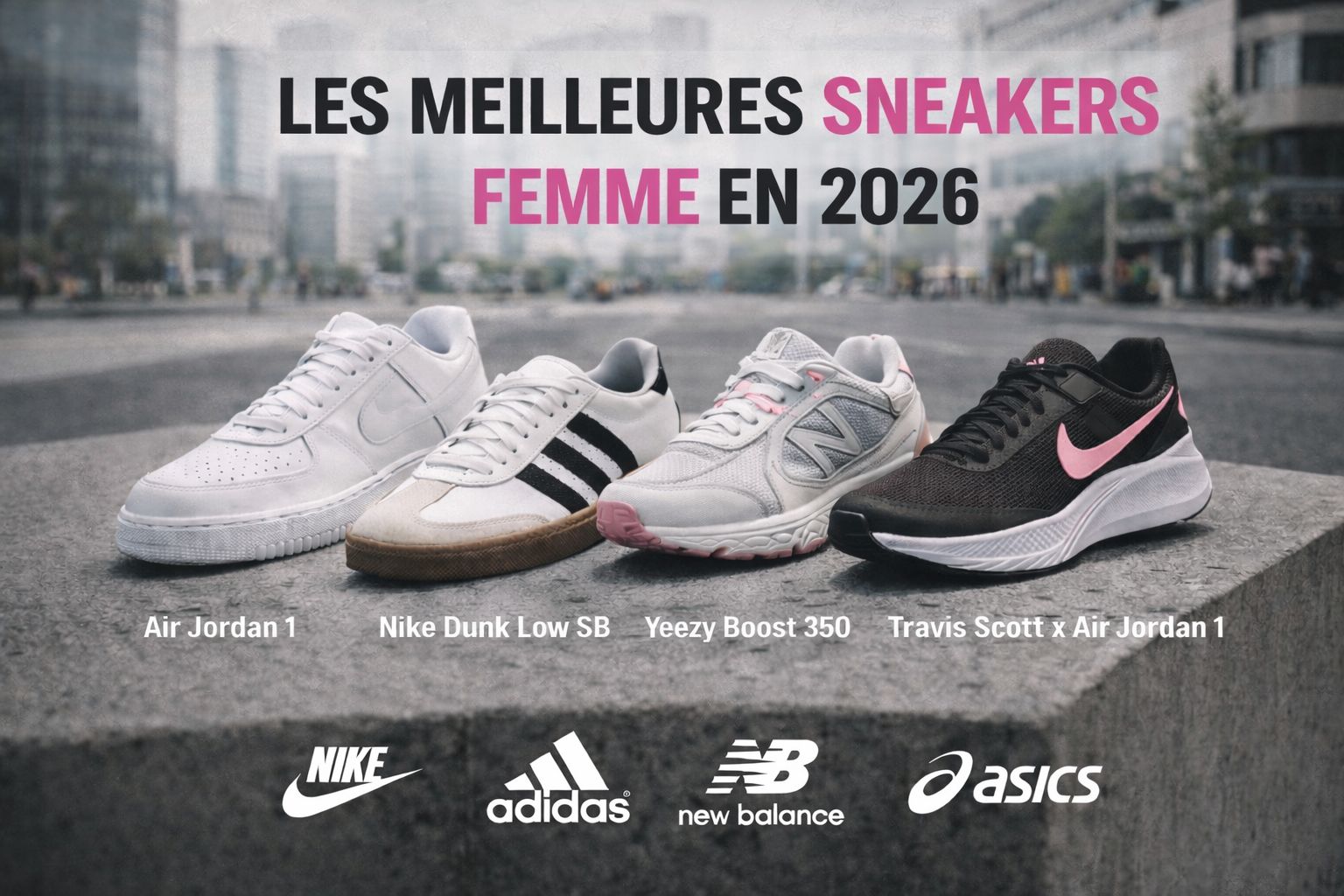 Les meilleures sneakers femme en 2026