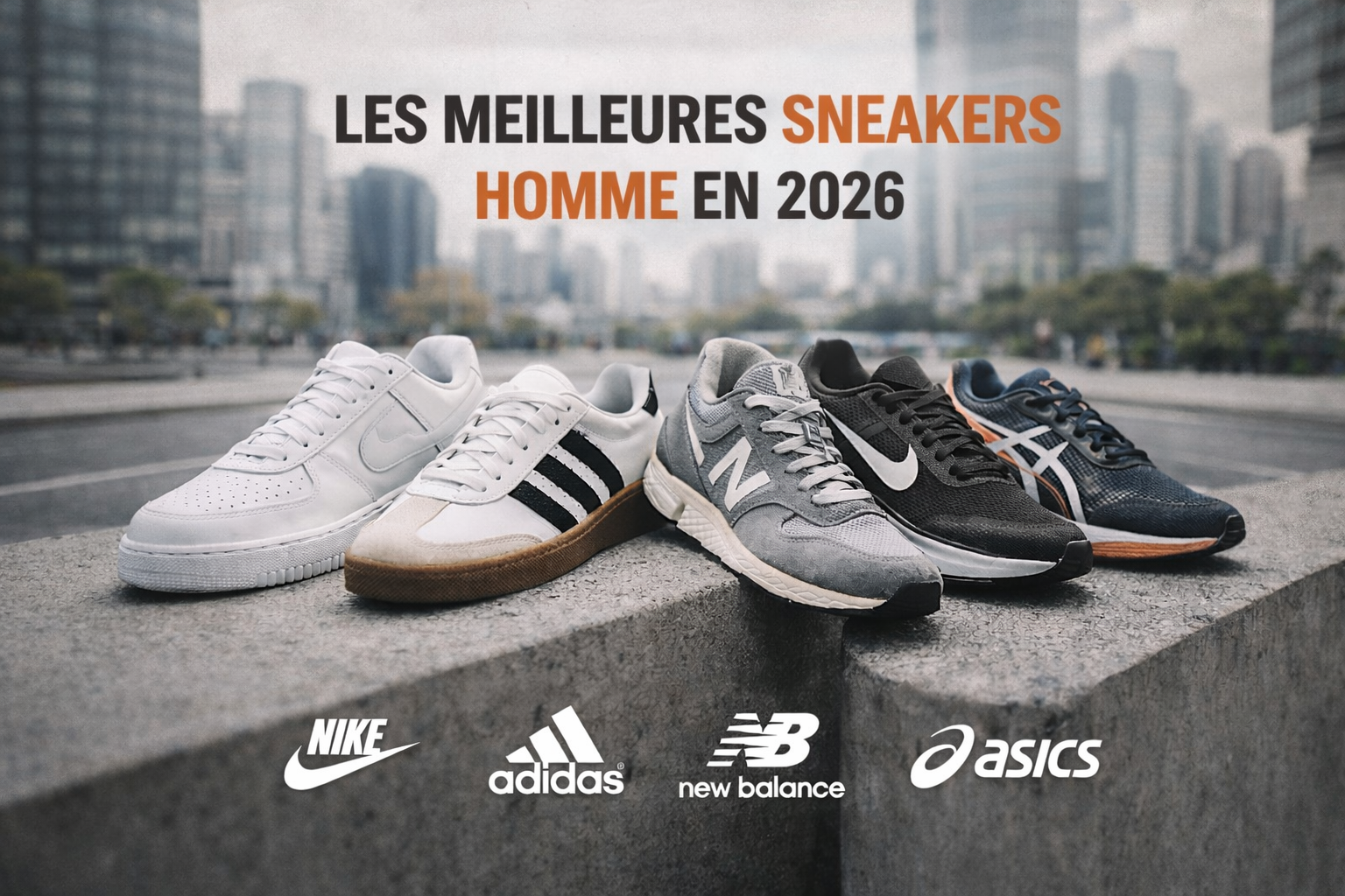 Les meilleures sneakers homme en 2026