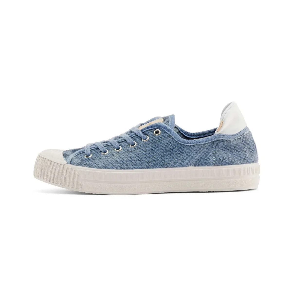 Duuo Baskets plates en jean teintées Duuo Col Terra