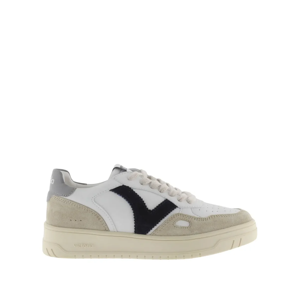 Victoria Baskets en cuir et daim Victoria Seul