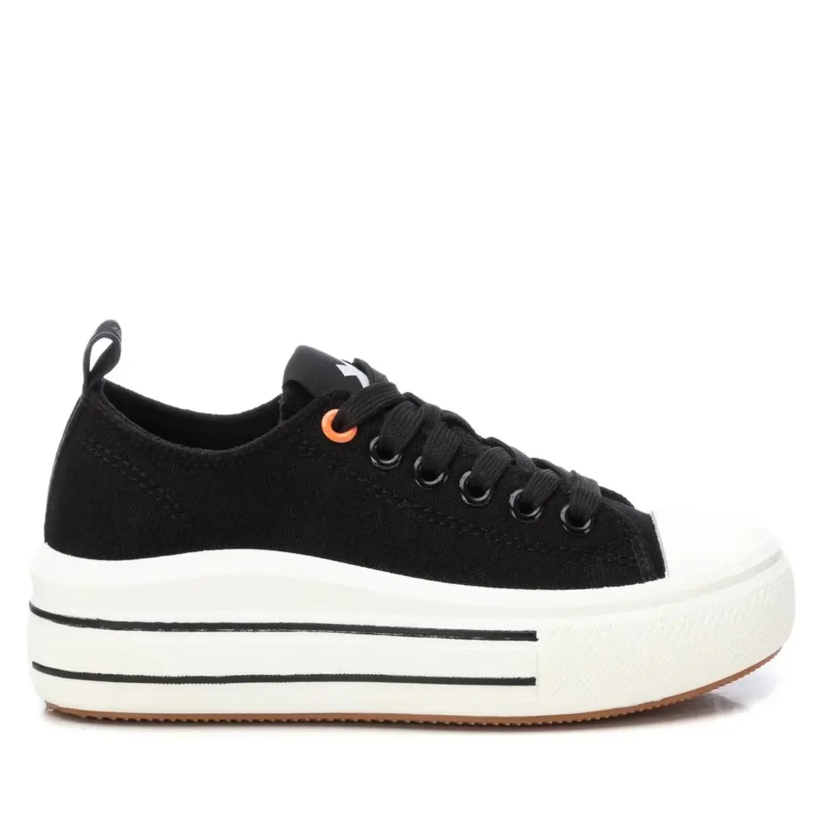 XTI Baskets à lacets réglables femme Xti