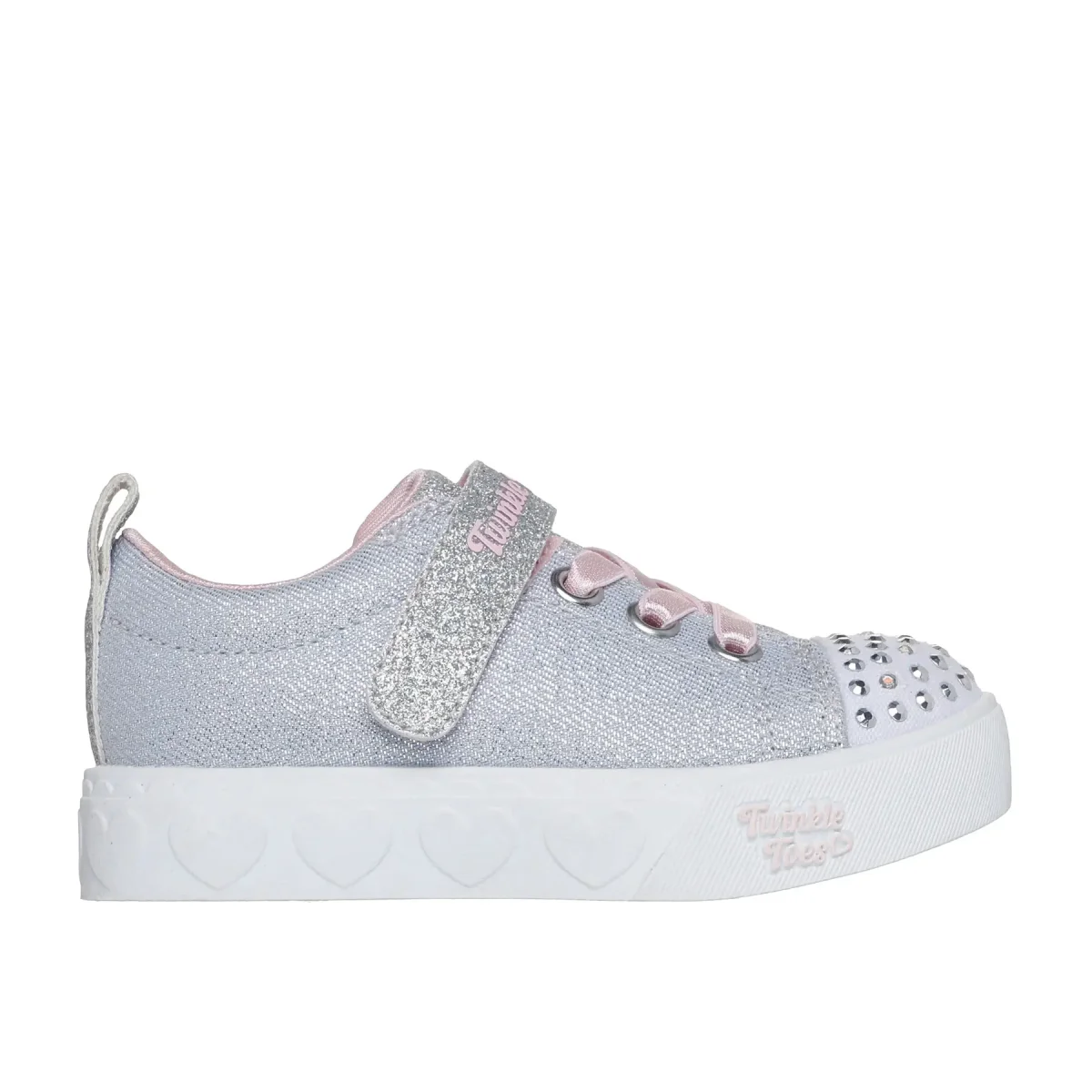 Skechers Baskets bébé fille Skechers Heart Steps Shimmer Sweetie