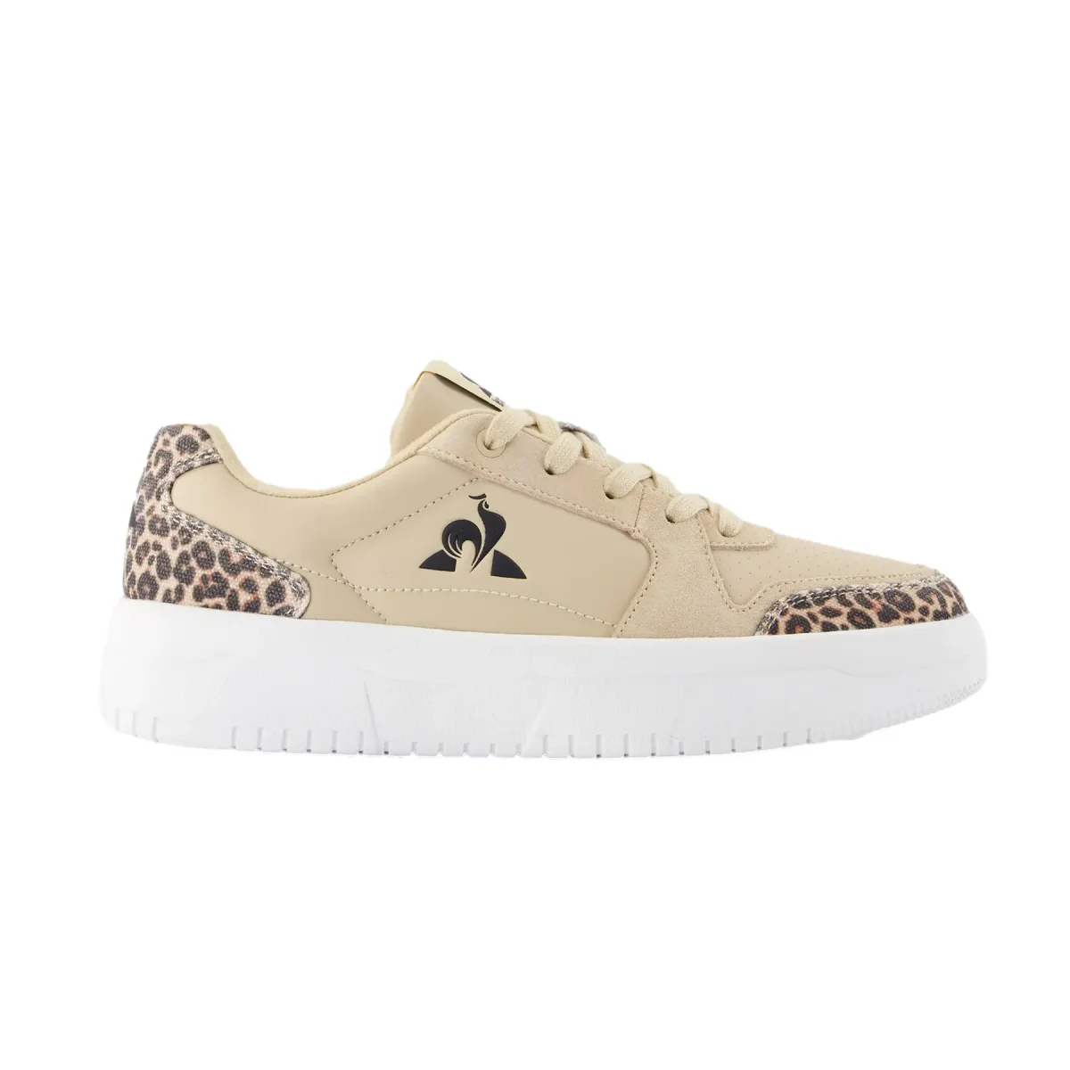 Le Coq Sportif Baskets femme Le Coq Sportif Billie Leopard