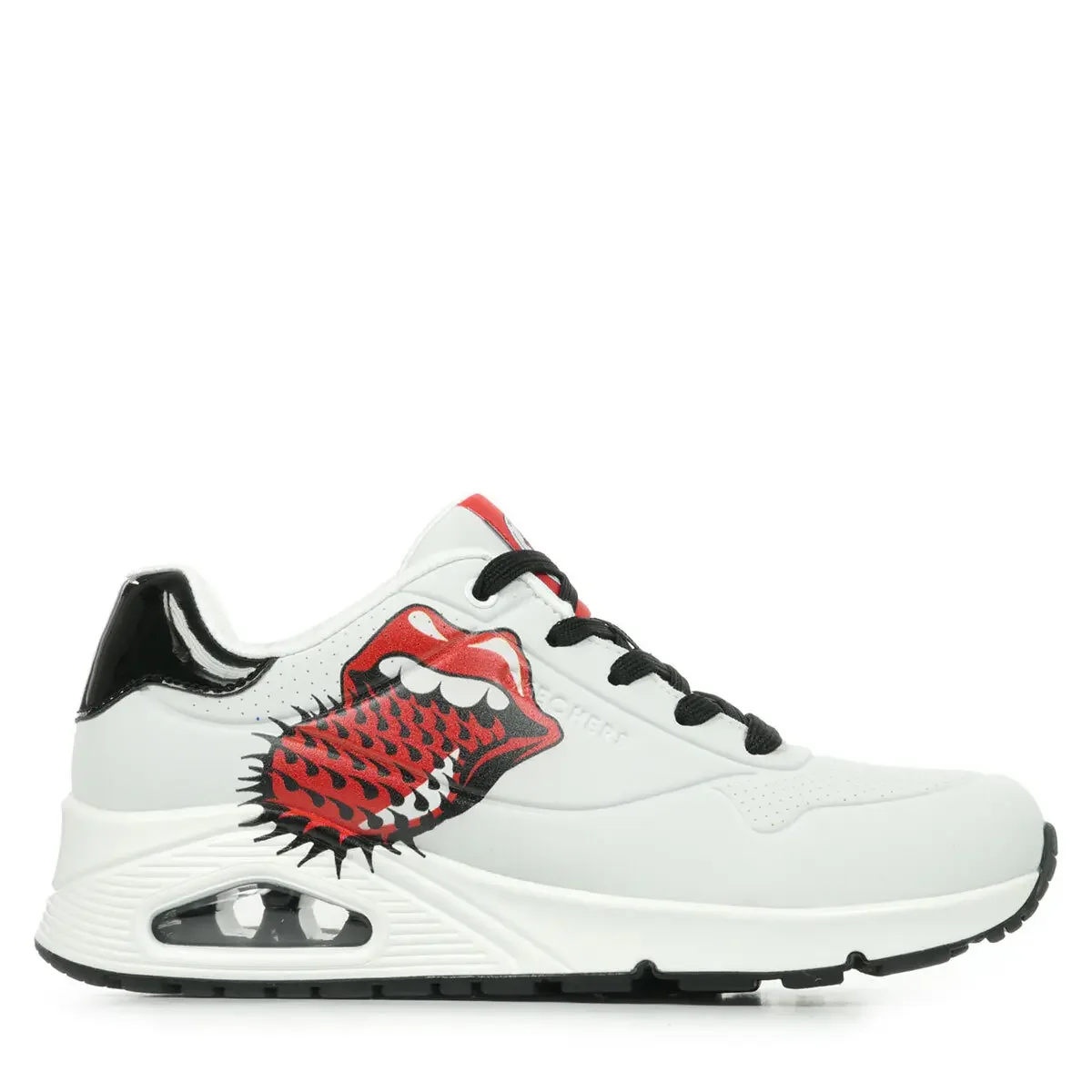 Skechers Baskets fille Skechers Uno Rolling Stones Single