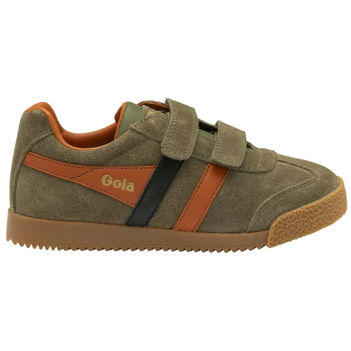 Gola Baskets à scratch bébé garçon Gola Harrier Strap Trainer