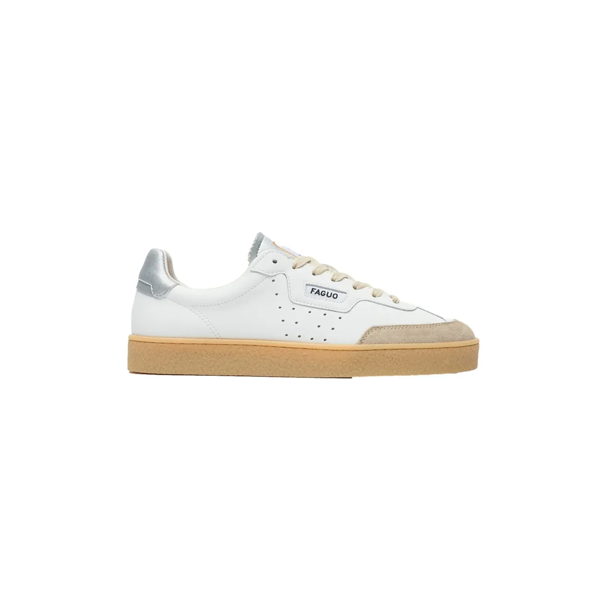 Faguo Baskets en cuir daim femme Faguo Lumbo