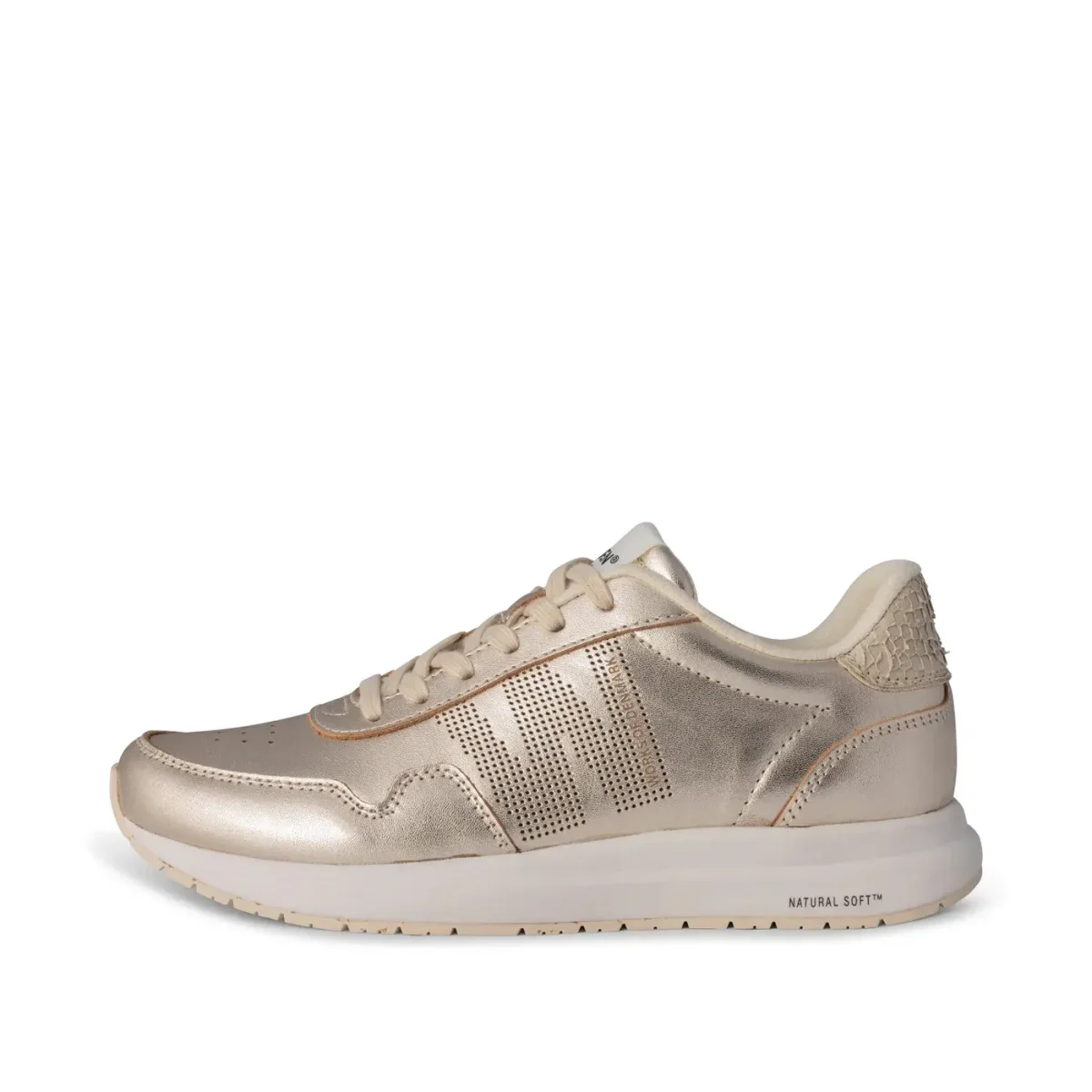 Woden Baskets femme Woden Nora Natural Soft Metallic