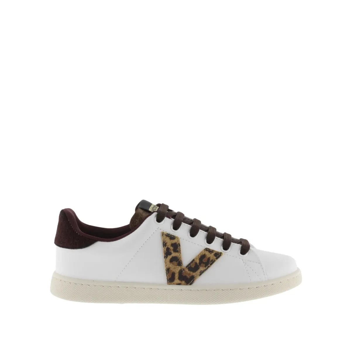 Victoria Baskets effet cuir et imprimé animal femme Victoria