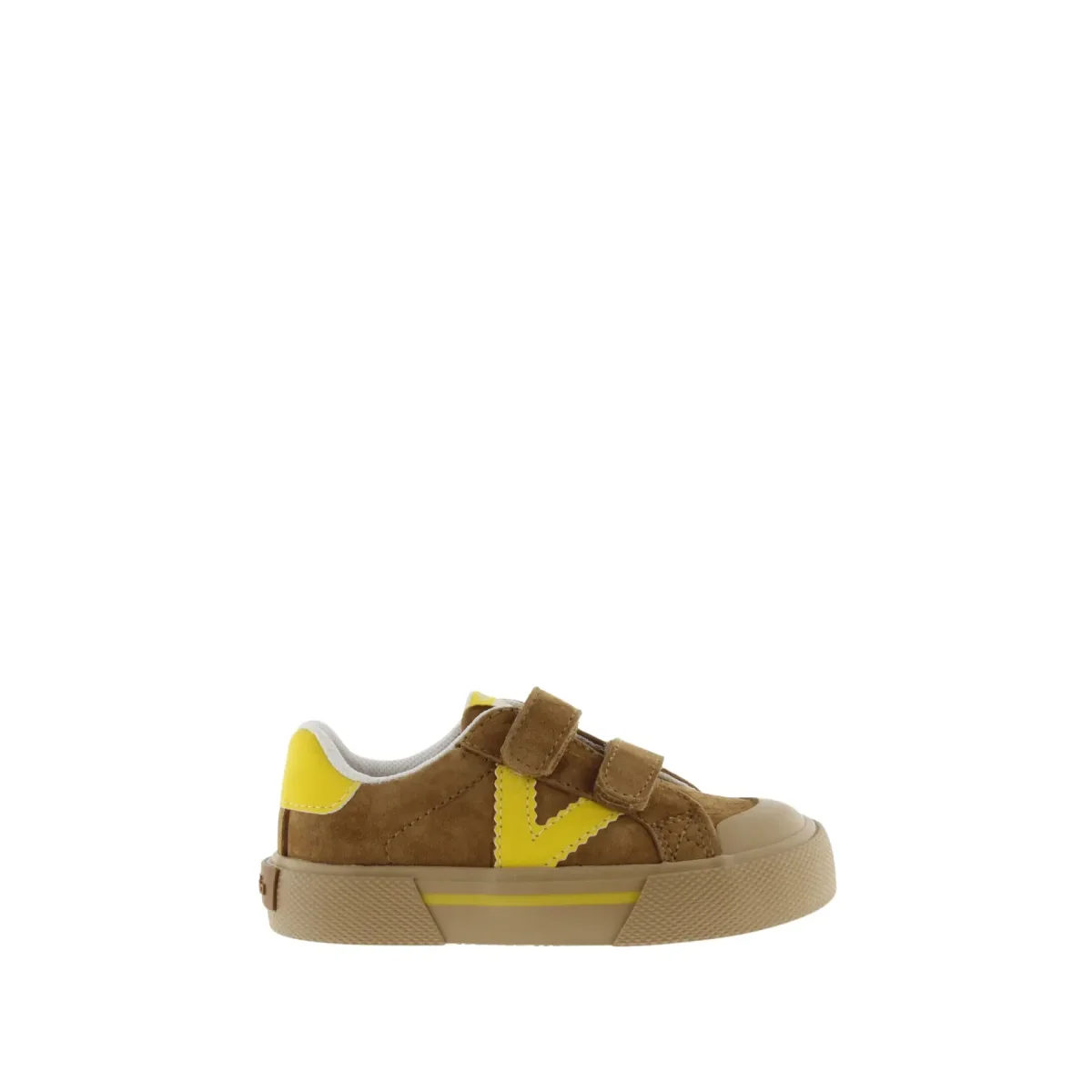 Victoria Baskets en daim contrasté enfant Victoria Tribu Horma Ancha